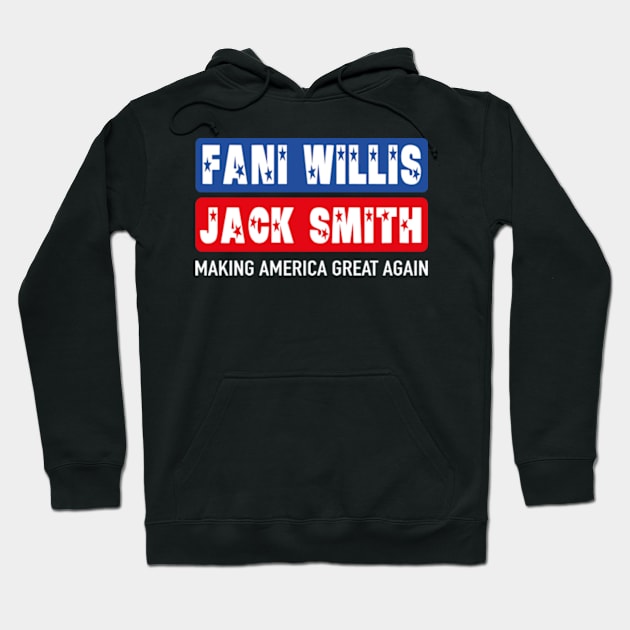 Fani Willis Making America Great Again Hoodie by David Brown